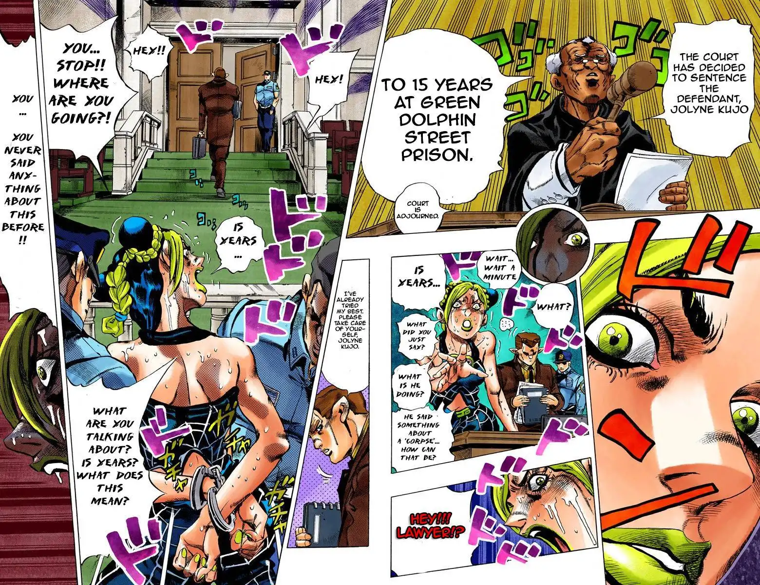 JoJos Bizarre Adventure Part 6: Stone Ocean Chapter 596 13